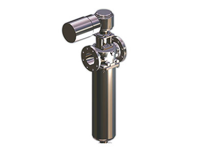 Plate gap type self-cleaning filter